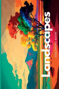 Relaxing Landscapes adult coloring book