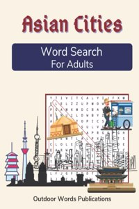 Asian Cities Word Search For Adults