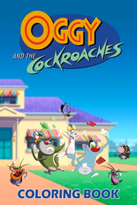 Oggy And The Cockroaches Coloring Book