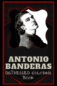 Antonio Banderas Distressed Coloring Book