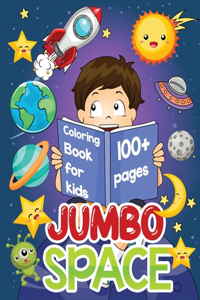 jumbo space coloring book for kids
