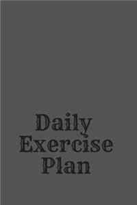 Daily Exercise Plan