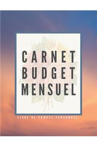 Carnet Budget Mensuel