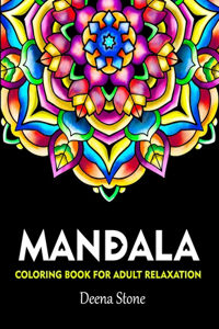 Mandala Coloring Book For Adult Relaxation