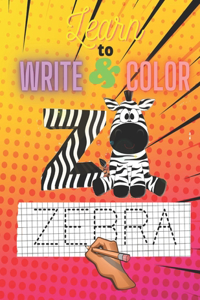 Learn to Write and Color