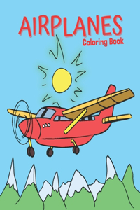 Airplanes Coloring Book