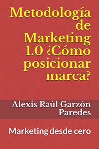 Metodología de Marketing 1.0 ¿Cómo posicionar marca?
