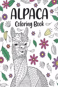 Alpaca Coloring Book