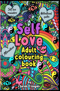 Self Love adult colouring book