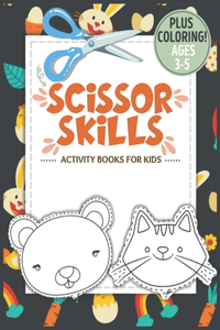 Scissor Skills Activity Book for Kids Ages 3-5