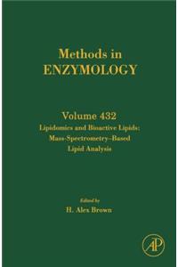 Lipidomics and Bioactive Lipids