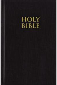 NIV, Pew Bible, Large Print, Hardcover, Black