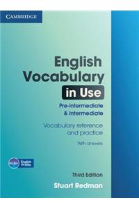 English Vocabulary in Use Pre-intermediate and Intermediate