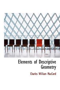 Elements of Descriptive Geometry