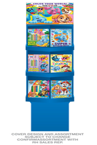 Nickelodeon Color Your World 36-Copy Sidekick Display Spring 2021