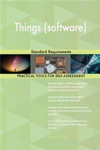 Things (software) Standard Requirements