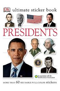 Ultimate Sticker Book: Presidents