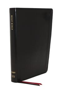 Net Bible, Thinline, Leathersoft, Black, Comfort Print