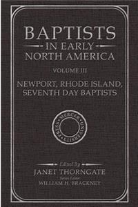 Baptists in Early North Am-V03