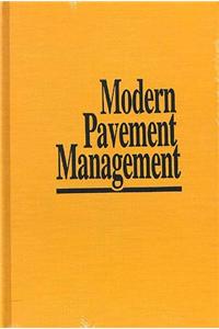 Modern Pavement Management