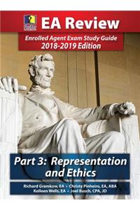 Passkey Learning Systems EA Review Part 3, Representation and Ethics: Enrolled Agent Exam Study Guide 2018-2019 Edition (Hardcover)
