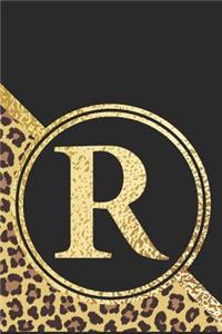 Letter R Notebook
