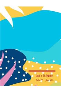 Daily planner July 19 - June 20