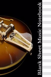 Blank Sheet Music Notebook