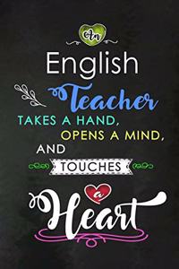An English Teacher takes a Hand and touches a Heart