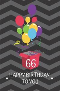 66 Happy Birthday to you