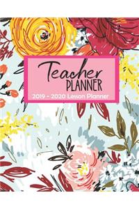 Teacher Planner 2019 - 2020 Lesson Planner