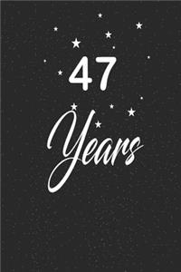 47 years