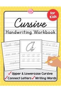 Cursive Handwriting Workbook for Kids