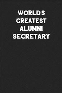 World's Greatest Alumni Secretary