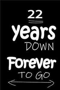 22 Years Down Forever to Go