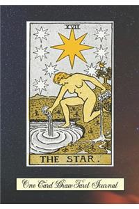 The Star One Card Draw Tarot Journal