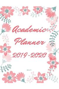 Academic Planner 2019-2020 8.5 x 11