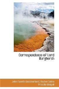 Correspondence of Lord Burghersh