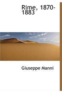 Rime, 1870-1883