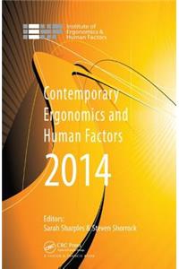 Contemporary Ergonomics and Human Factors 2014