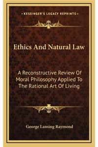Ethics and Natural Law