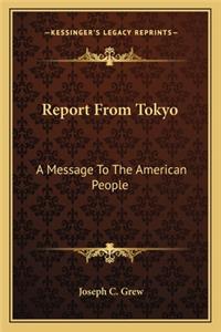 Report From Tokyo