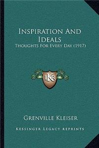 Inspiration And Ideals