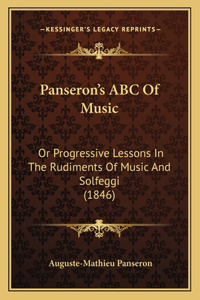 Panseron's ABC Of Music
