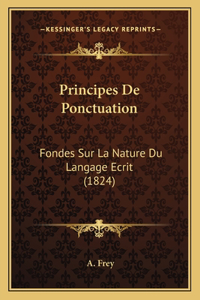 Principes de Ponctuation