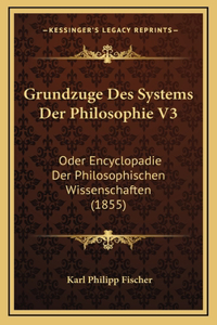 Grundzuge Des Systems Der Philosophie V3
