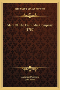 State Of The East India Company (1780)