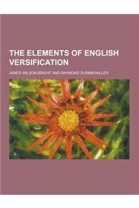 The Elements of English Versification
