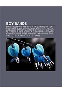 Boy Bands: Backstreet Boys, Westlife, 'n Sync, Mercurio, New Kids on the Block, Super Junior, Tvxq, Ss501, Arashi, Boyz II Men, S