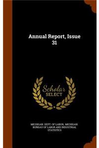 Annual Report, Issue 31